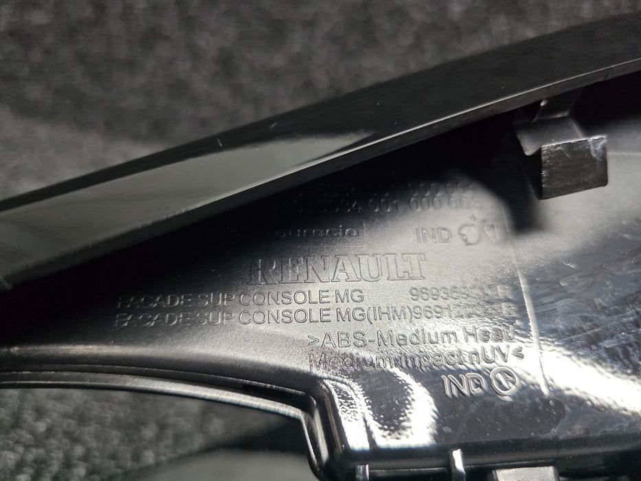 Renault Sport Megane MK3 RS 265 X95 Gloss Black Center Console Trim Surround + Cruise Control Switch + Cup Holder 1015034001000001 1015034001000003