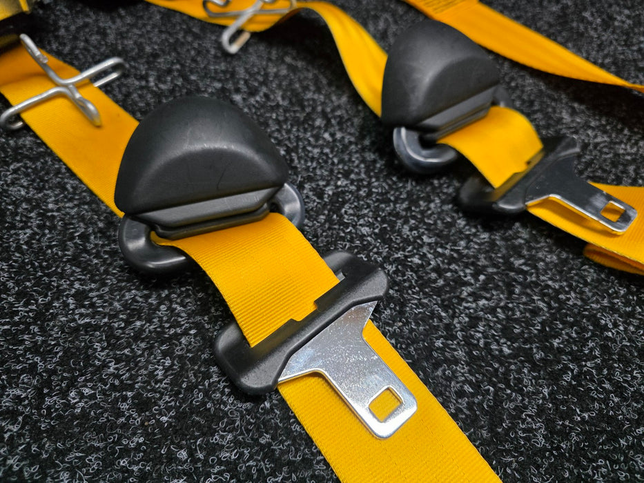 Renault Sport MK3 Megane Yellow Seat Belt Set Front RS 250 265 275 X95 Autoliv 868840044R