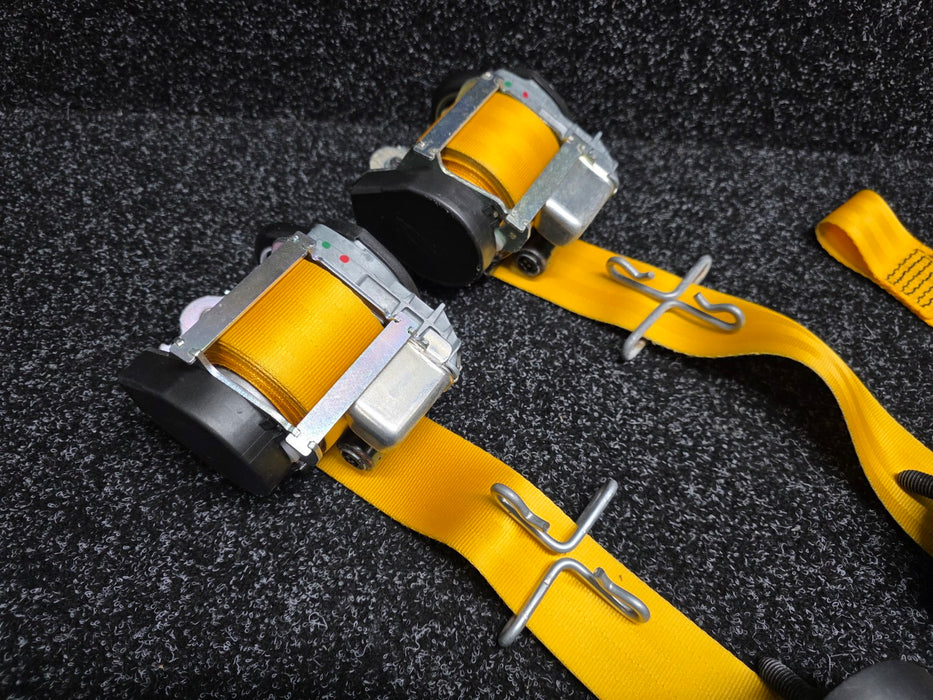 Renault Sport MK3 Megane Yellow Seat Belt Set Front RS 250 265 275 X95 Autoliv 868840044R