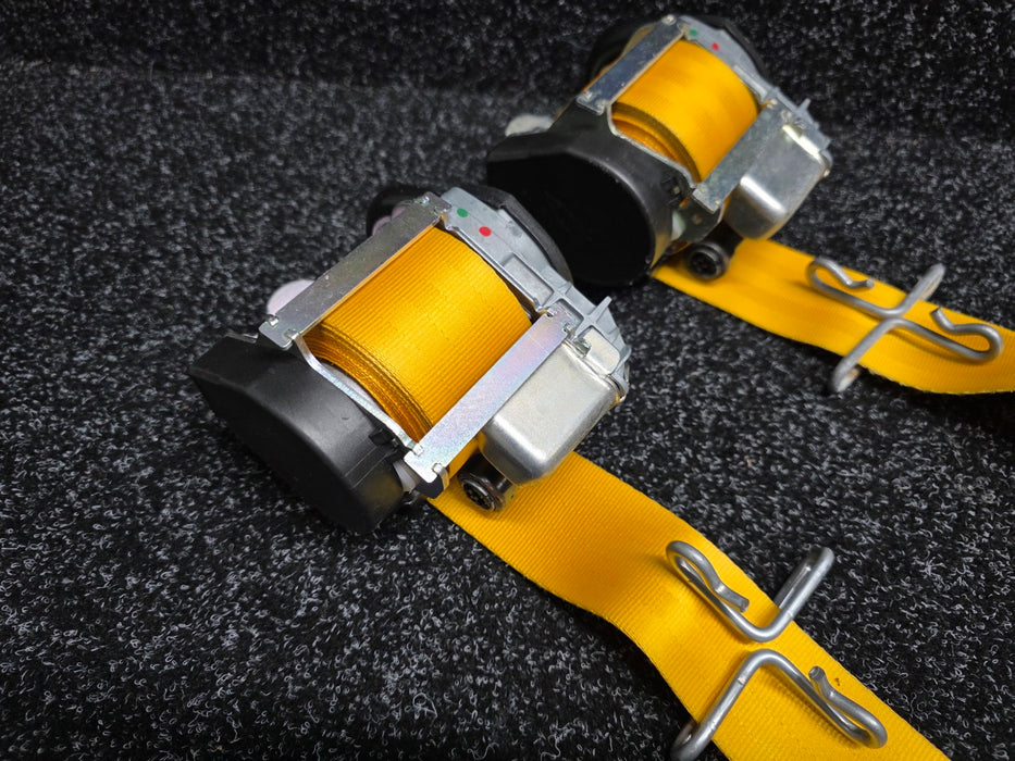 Renault Sport MK3 Megane Yellow Seat Belt Set Front RS 250 265 275 X95 Autoliv 868840044R