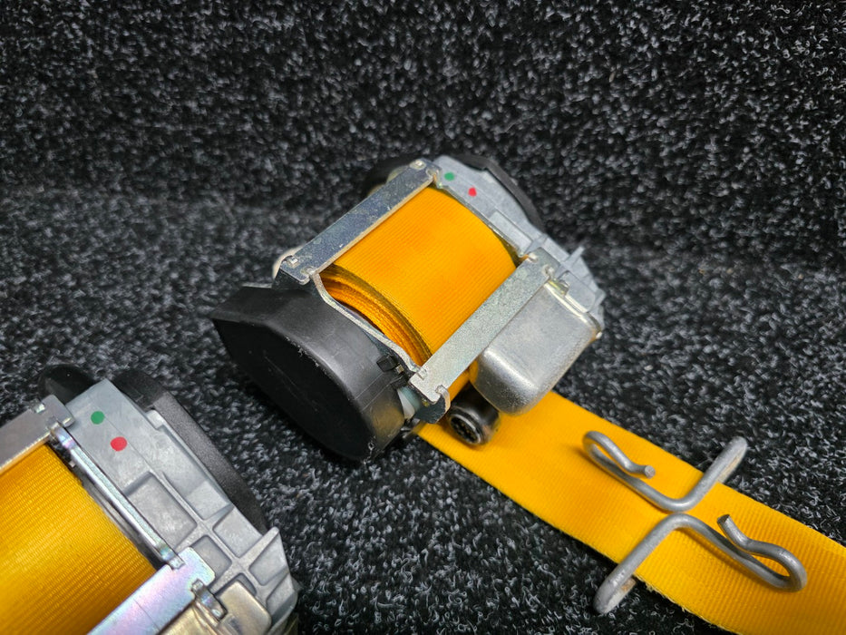 Renault Sport MK3 Megane Yellow Seat Belt Set Front RS 250 265 275 X95 Autoliv 868840044R