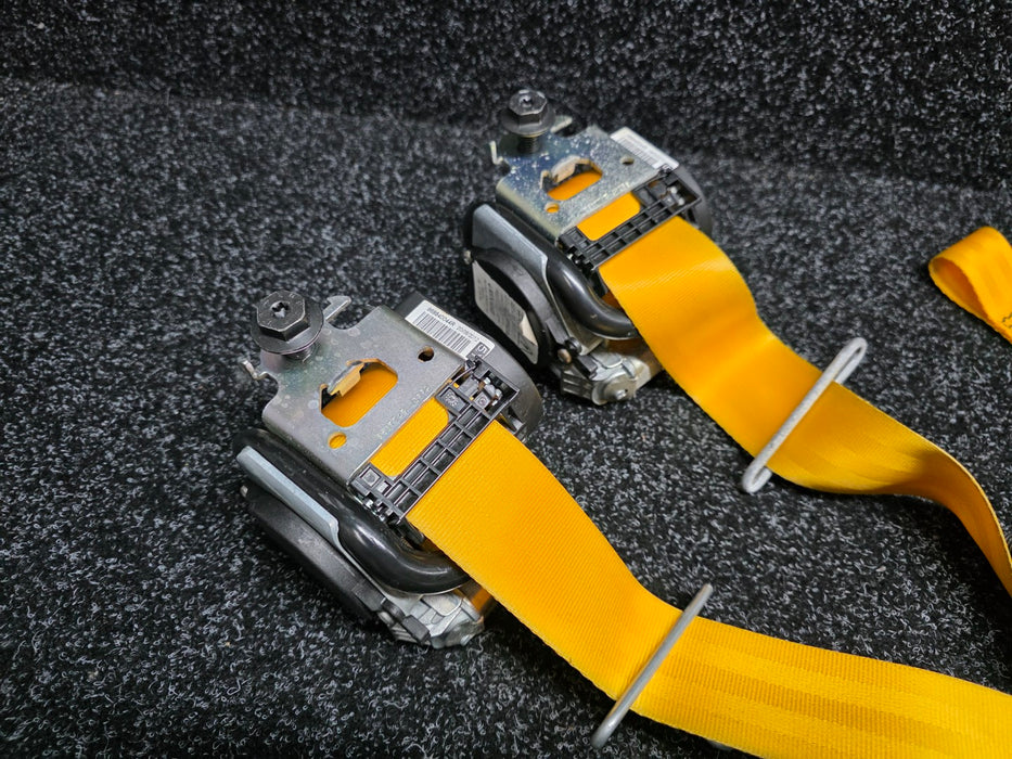 Renault Sport MK3 Megane Yellow Seat Belt Set Front RS 250 265 275 X95 Autoliv 868840044R