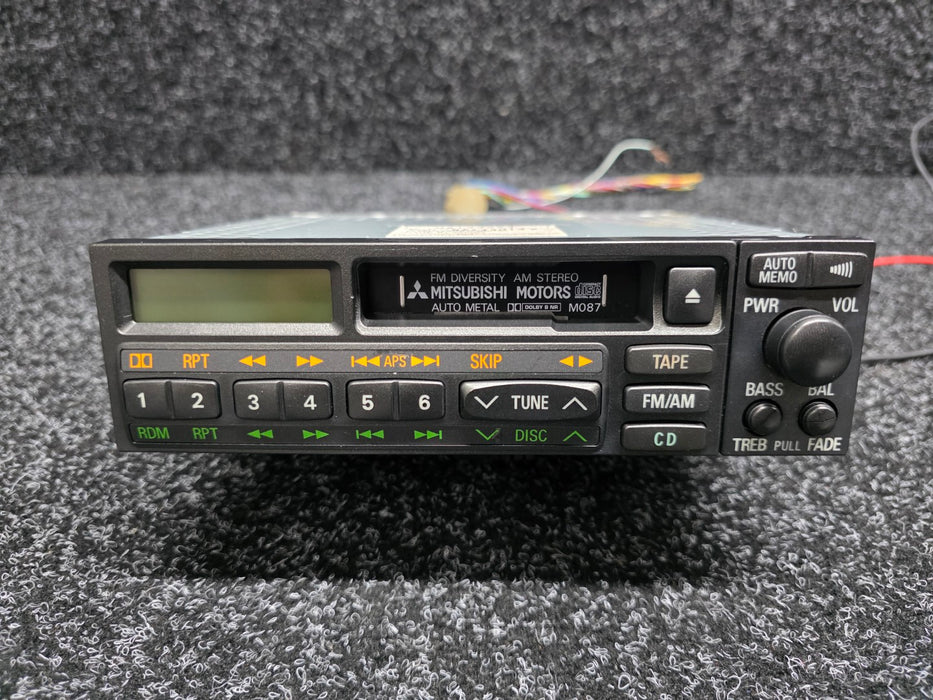 JDM Radio AM/FM Cassette Player to suit Mitsubishi Lancer Evolution CN9A / CP9A Evo 4 5 6 TME GSR