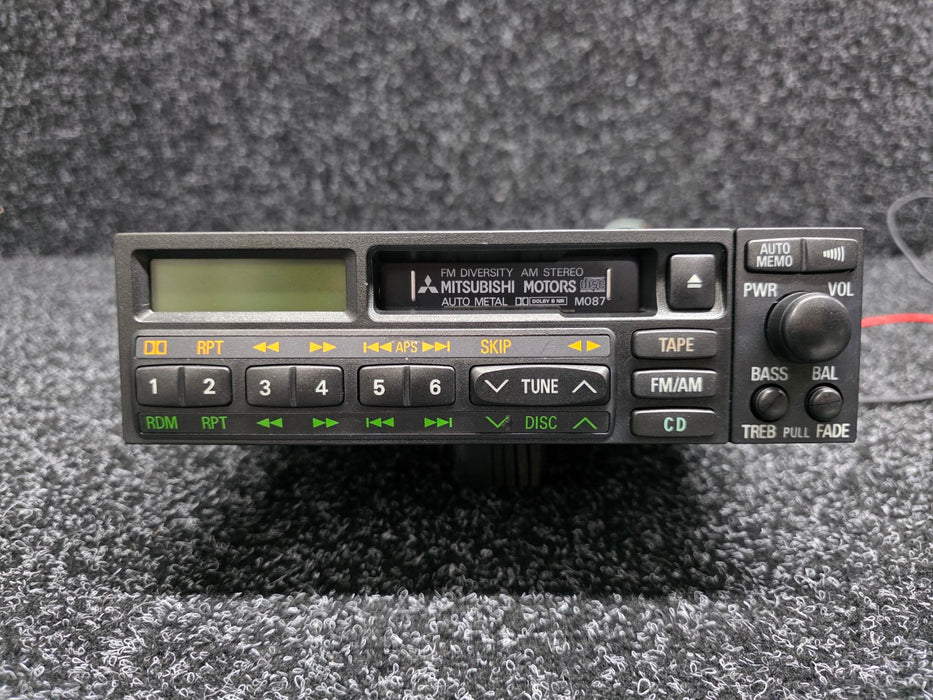 JDM Radio AM/FM Cassette Player to suit Mitsubishi Lancer Evolution CN9A / CP9A Evo 4 5 6 TME GSR