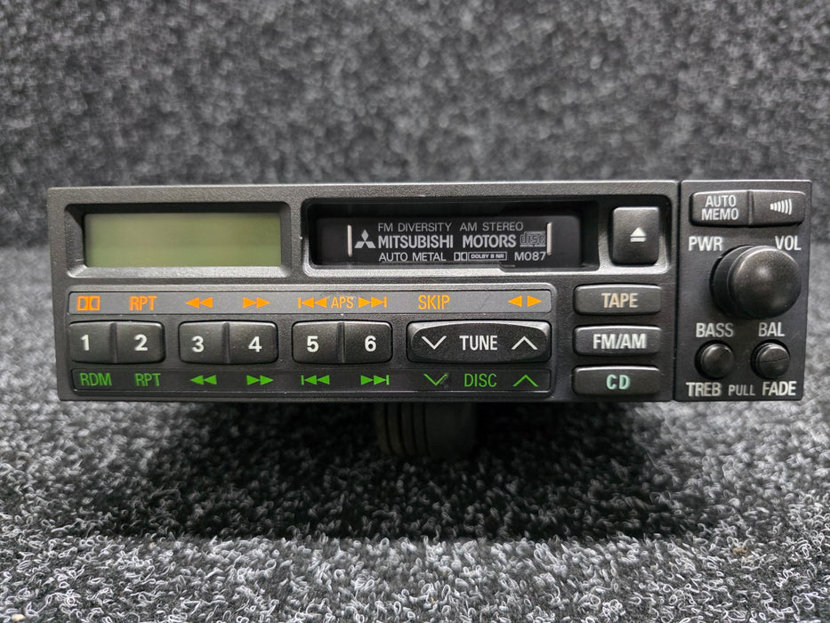 JDM Radio AM/FM Cassette Player to suit Mitsubishi Lancer Evolution CN9A / CP9A Evo 4 5 6 TME GSR