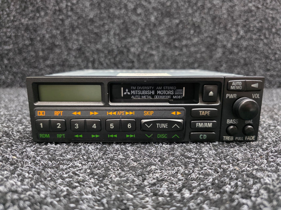 JDM Radio AM/FM Cassette Player to suit Mitsubishi Lancer Evolution CN9A / CP9A Evo 4 5 6 TME GSR