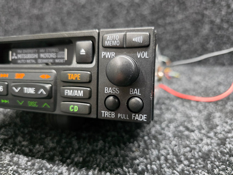 JDM Radio AM/FM Cassette Player to suit Mitsubishi Lancer Evolution CN9A / CP9A Evo 4 5 6 TME GSR