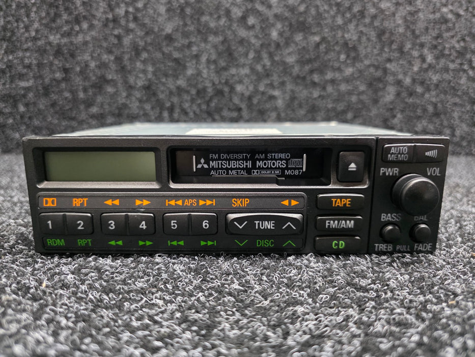 JDM Radio AM/FM Cassette Player to suit Mitsubishi Lancer Evolution CN9A / CP9A Evo 4 5 6 TME GSR