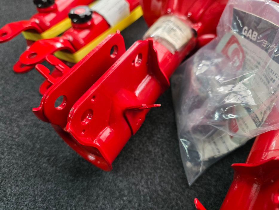 WINGS / GAB / KYB Adjustable Damper Shock Absorber Set Front and Rear Evo 4 5 6 TME CN9A CP9A