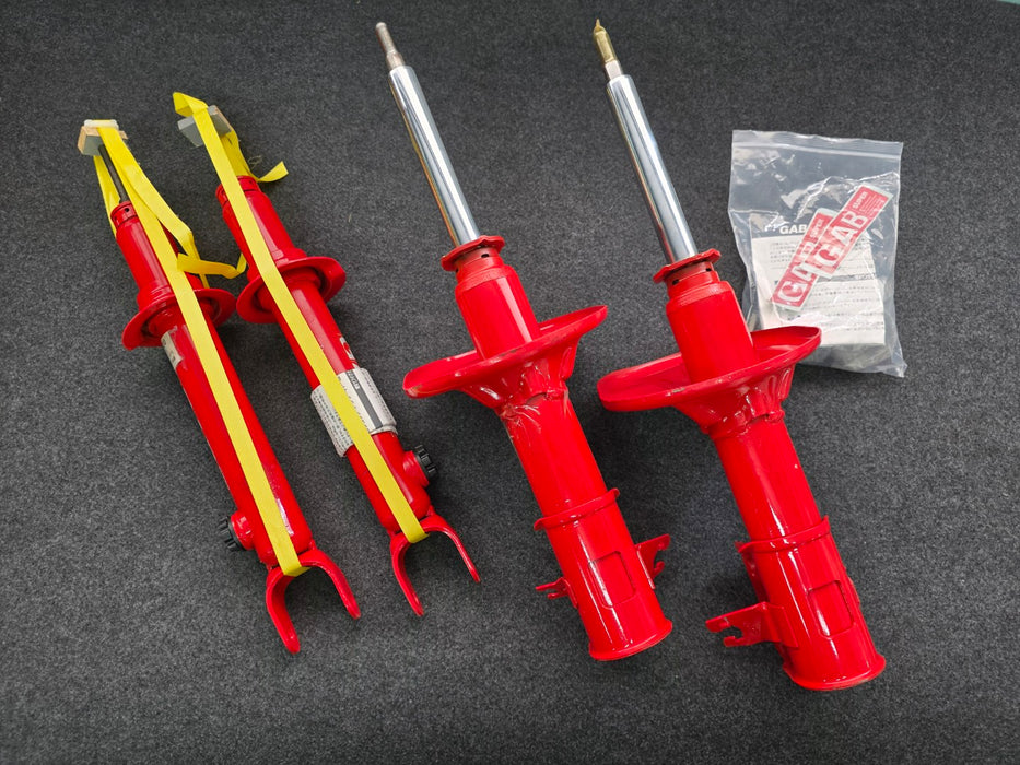 WINGS / GAB / KYB Adjustable Damper Shock Absorber Set Front and Rear Evo 4 5 6 TME CN9A CP9A
