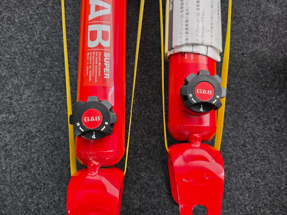WINGS / GAB / KYB Adjustable Damper Shock Absorber Set Front and Rear Evo 4 5 6 TME CN9A CP9A