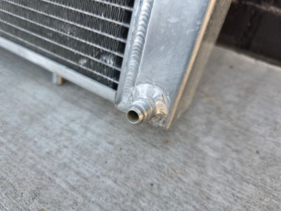 Mitsubishi Lancer Evolution CN9A / CP9A Custom Racing Radiator Kit SPAL Cooling Fan 50mm SARD Racing Core 2 Pass Evo 4 5 6 TME