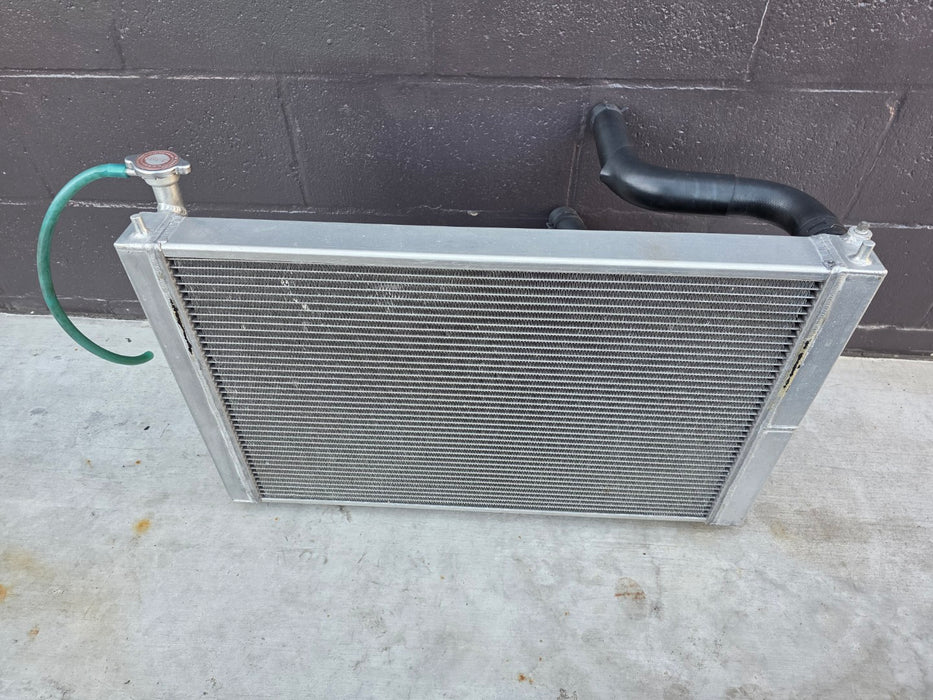 Mitsubishi Lancer Evolution CN9A / CP9A Custom Racing Radiator Kit SPAL Cooling Fan 50mm SARD Racing Core 2 Pass Evo 4 5 6 TME