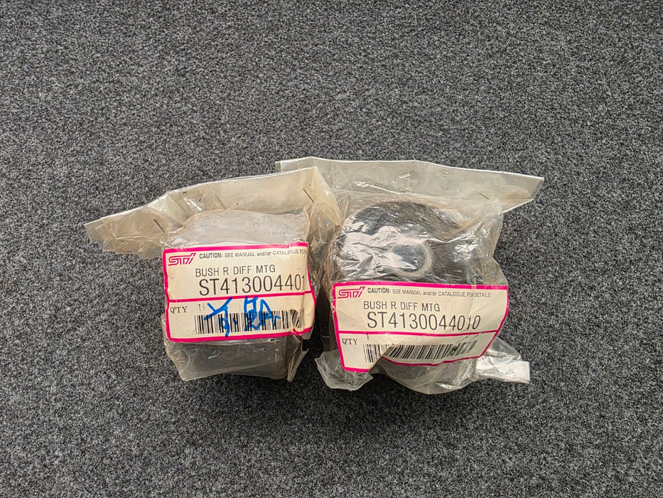 Subaru STI New Genuine Uprated Rear Differential Mount Bush (2) ST4130044010 - Subaru Impreza WRX / STI GC8
