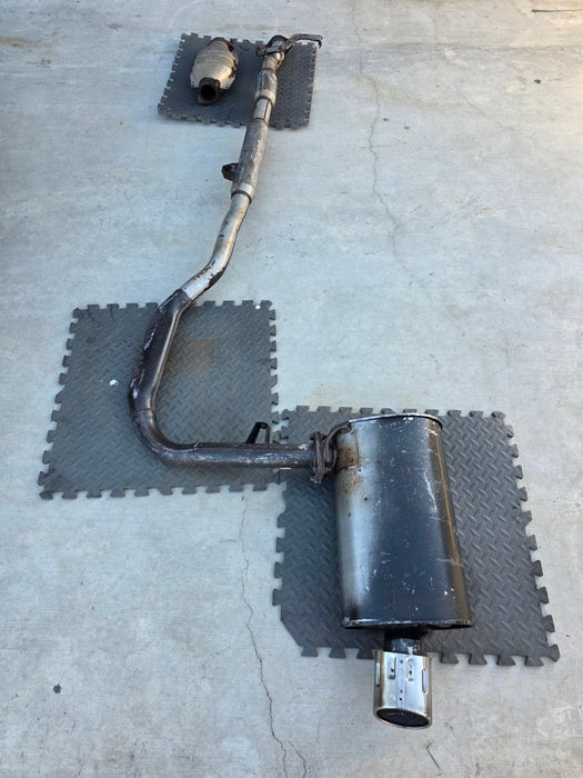 Mitsubishi Lancer Evolution CN9A CP9A Factory OEM Exhaust + Catalytic Converter Evo 5 6 GSR RS MR385773 MR312195 MR385772