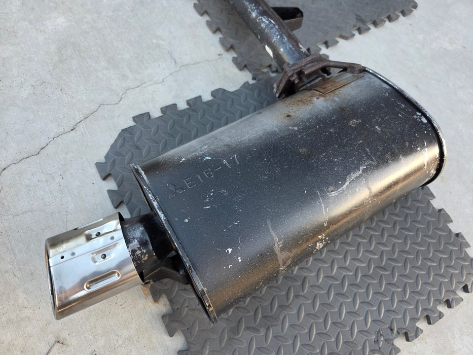 Mitsubishi Lancer Evolution CN9A CP9A Factory OEM Exhaust + Catalytic Converter Evo 5 6 GSR RS MR385773 MR312195 MR385772