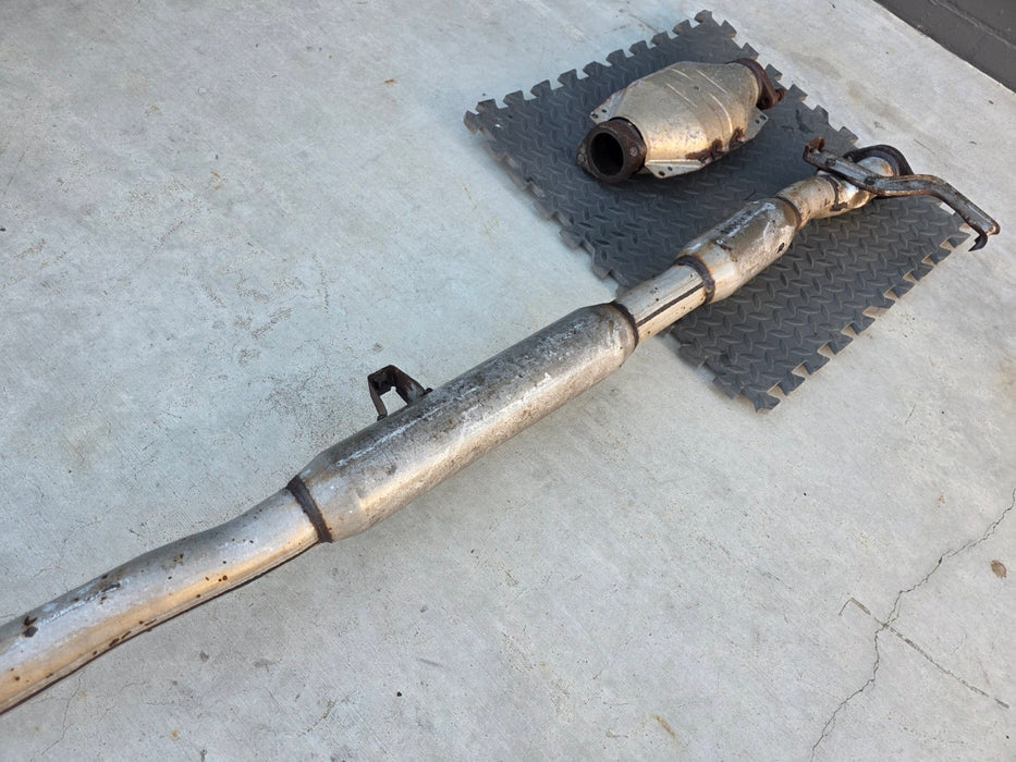 Mitsubishi Lancer Evolution CN9A CP9A Factory OEM Exhaust + Catalytic Converter Evo 5 6 GSR RS MR385773 MR312195 MR385772