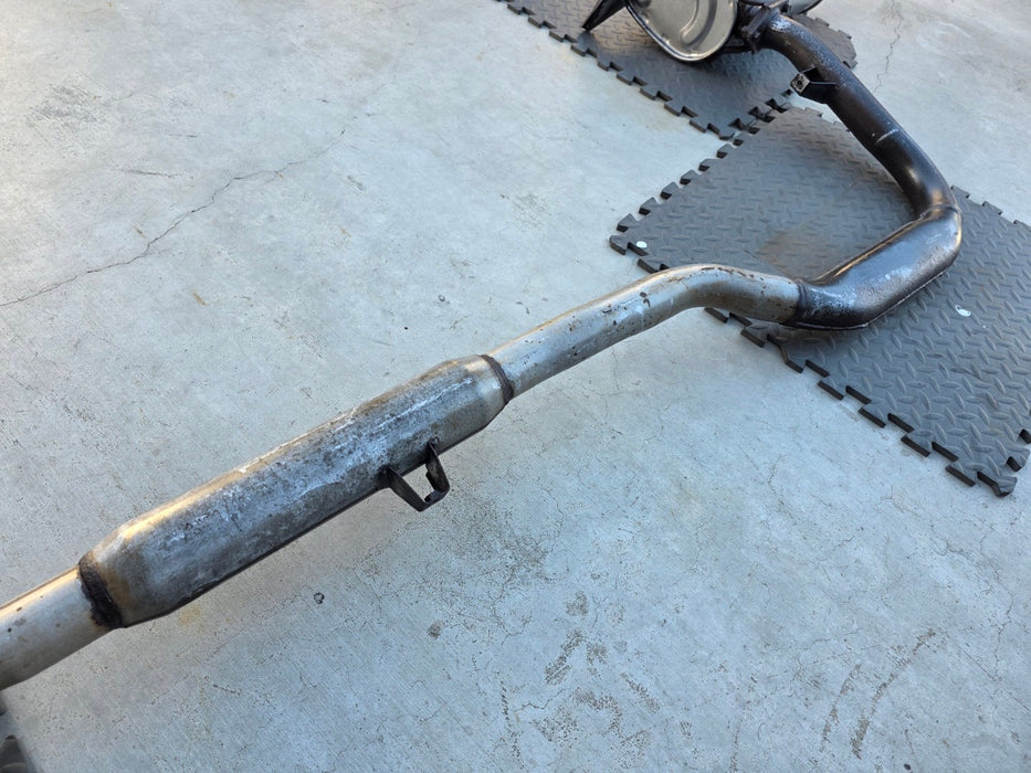Mitsubishi Lancer Evolution CN9A CP9A Factory OEM Exhaust + Catalytic Converter Evo 5 6 GSR RS MR385773 MR312195 MR385772