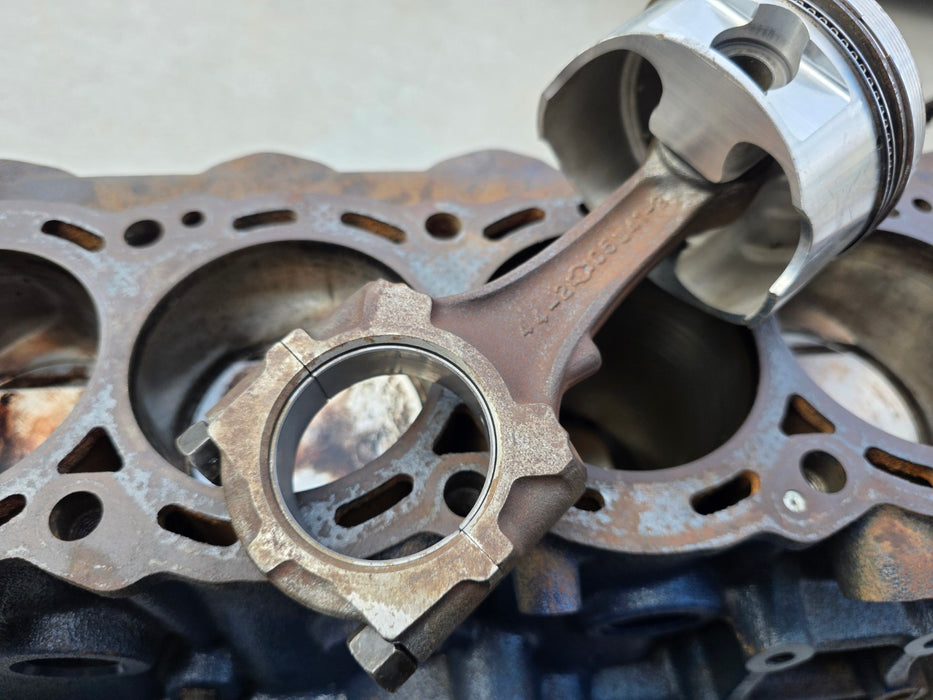 NISSAN Skyline R32 R33 R34 GTR RB26DETT 05U Bottom End Block WISECO 6551M87 Pistons Crank Rods BNR32 BCNR33 BNR34