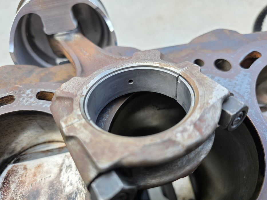 NISSAN Skyline R32 R33 R34 GTR RB26DETT 05U Bottom End Block WISECO 6551M87 Pistons Crank Rods BNR32 BCNR33 BNR34