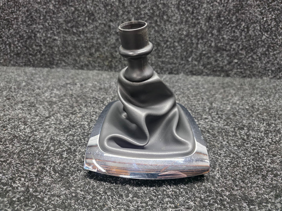 Renault Sport Megane MK3 RS 250 265 Gear Shift Boot Gaiter Yellow Stitch Chrome Trim 969350023R 969350005R