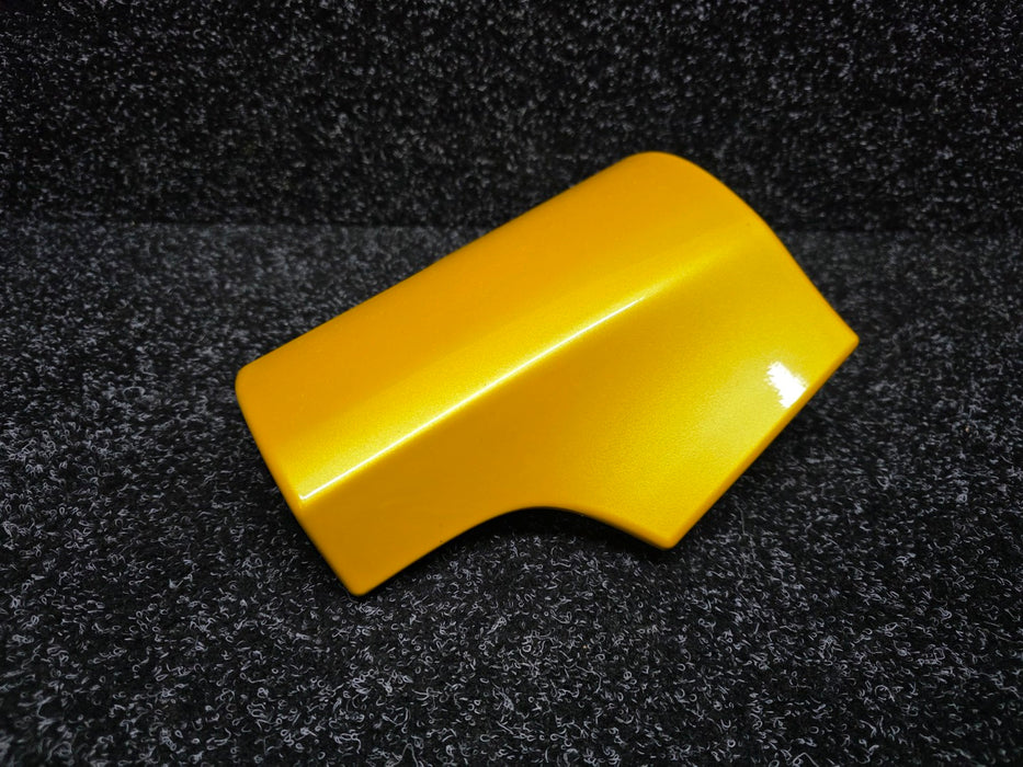 Renault Sport Clio MK4 RS200 / 220 Front Left (LHS) Side Skirt End Cap / Extension Cover LY Liquid Yellow 764195934R