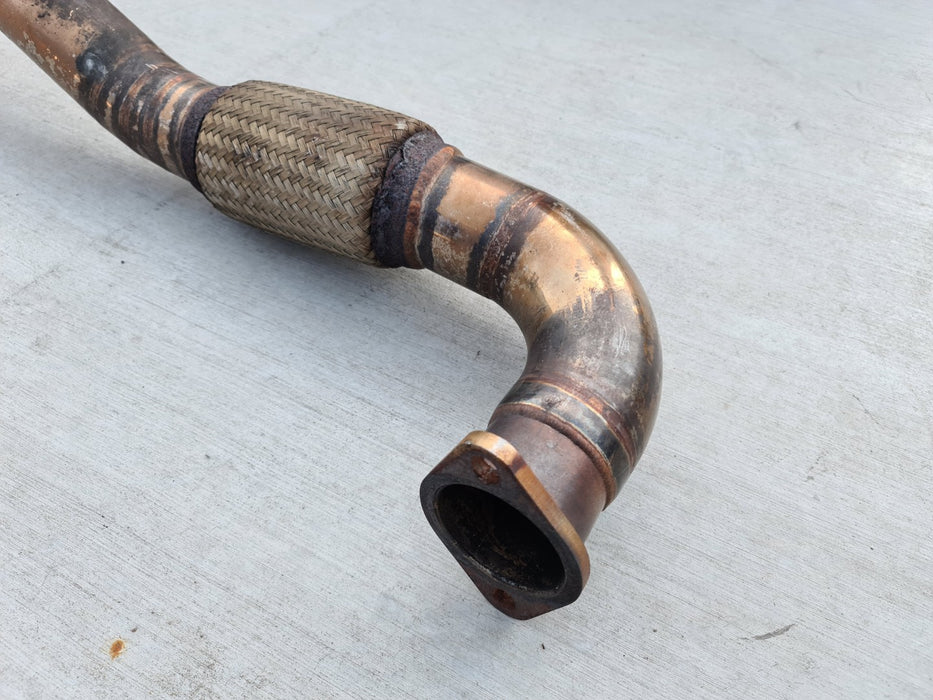 M"Technic Turbo Exhaust Front Pipe - AFTERMARKET - Mitsubishi Lancer Evolution Evo 4 5 6 TME CN9A CP9A