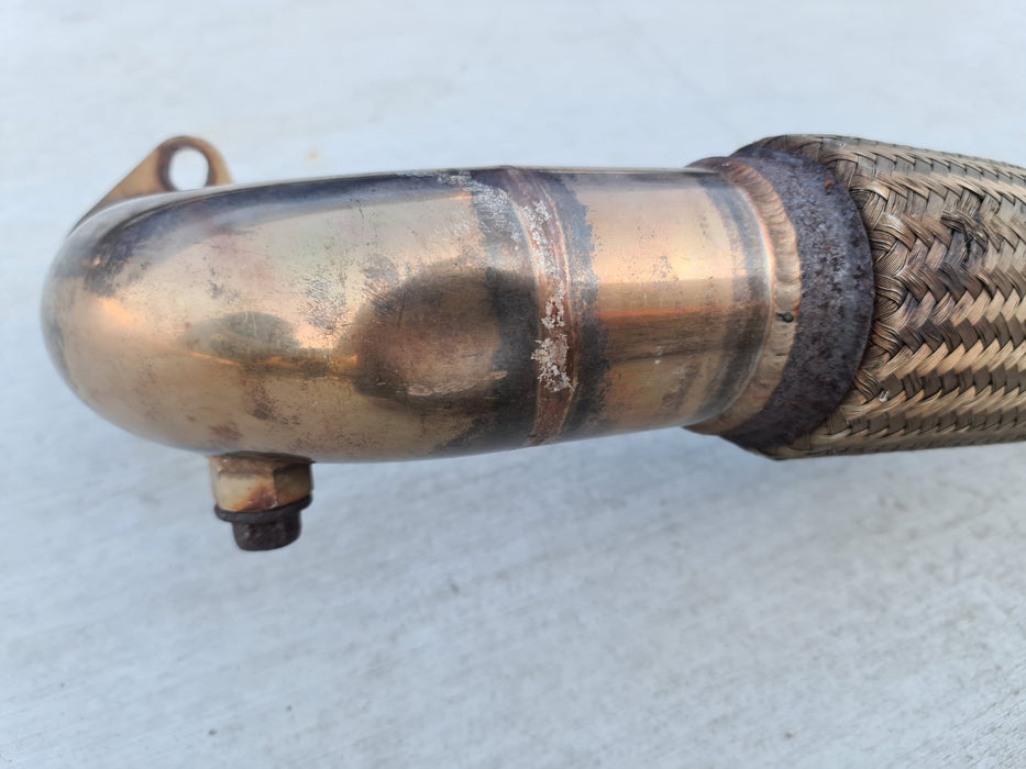 M"Technic Turbo Exhaust Front Pipe - AFTERMARKET - Mitsubishi Lancer Evolution Evo 4 5 6 TME CN9A CP9A