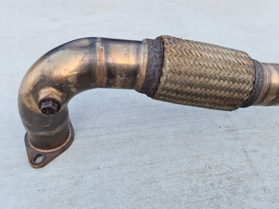 M"Technic Turbo Exhaust Front Pipe - AFTERMARKET - Mitsubishi Lancer Evolution Evo 4 5 6 TME CN9A CP9A