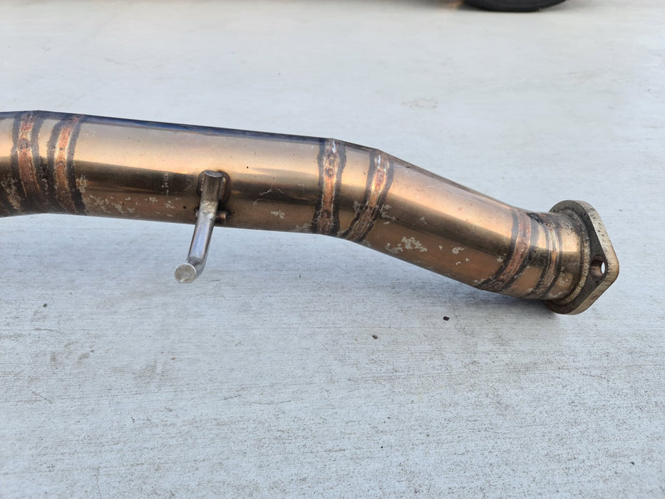 M"Technic Turbo Exhaust Front Pipe - AFTERMARKET - Mitsubishi Lancer Evolution Evo 4 5 6 TME CN9A CP9A