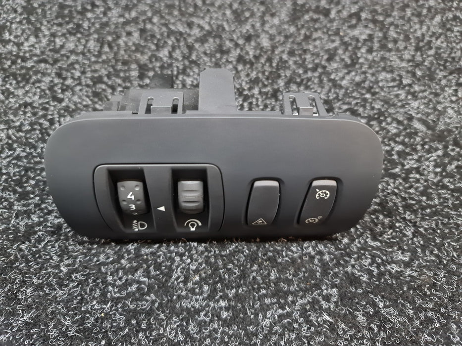 Renault Sport Megane MK2 225 F1 Edition Head Light / Cluster Dimmer / Traction / Cruise Control Switch