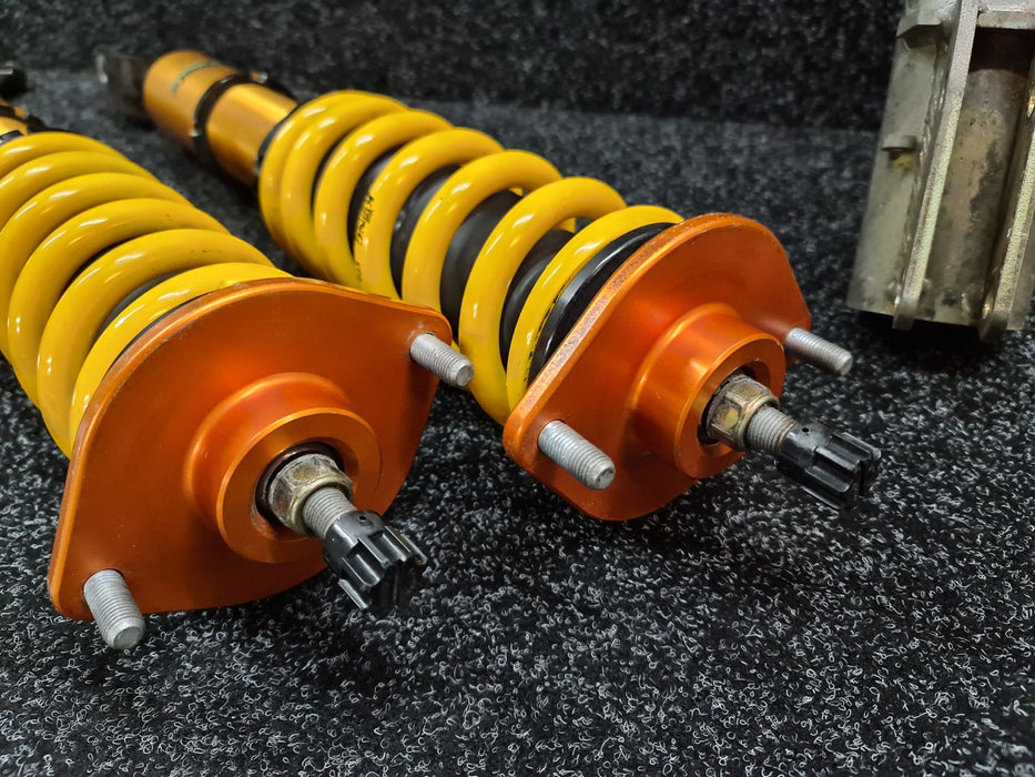 Aragosta / アラゴスタ Type S Coil Over Suspension with HKS 2 Way Adjustable Strut Tops - Evo 4 5 6 TME - CN9A CP9A