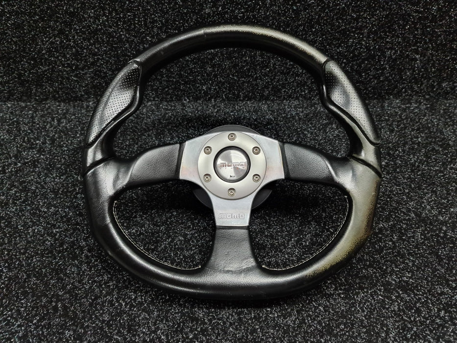 MOMO Commando 2 Steering Wheel + Boss Kit - Evo 4 5 6 TME - CN9A CP9A