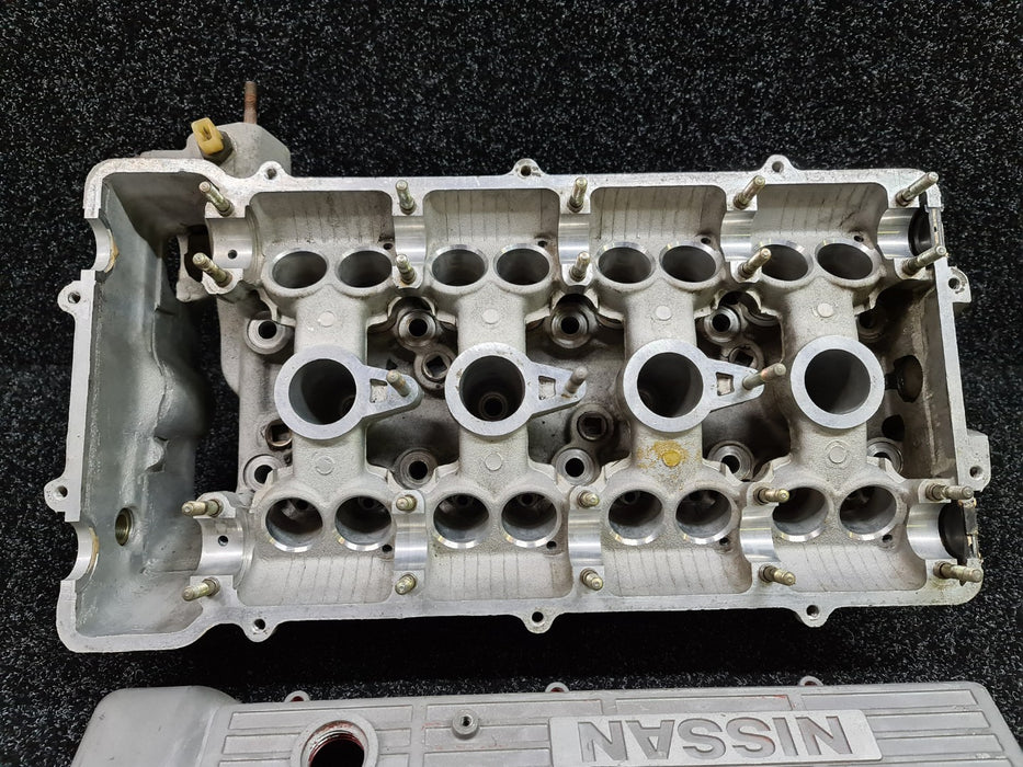 Nissan FJ20 NA Cylinder Head with Cover - Skyline Silvia Gazelle DR30 S12