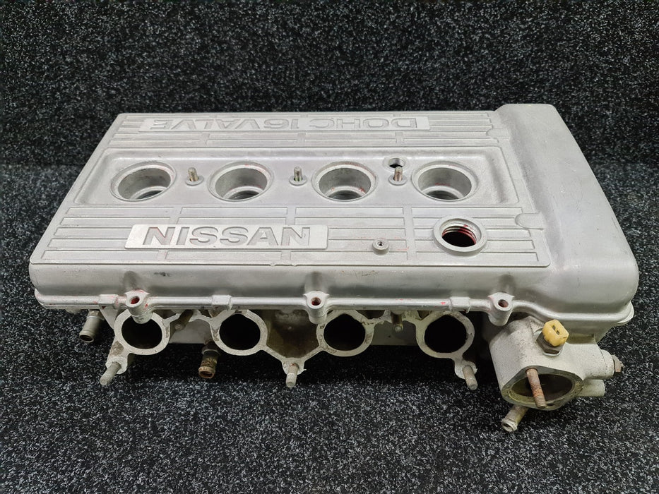 Nissan FJ20 NA Cylinder Head with Cover - Skyline Silvia Gazelle DR30 S12