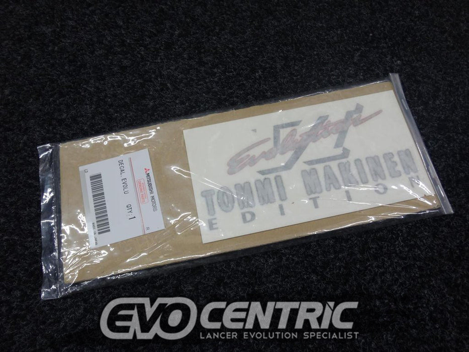 TME "Tommi Makinen Edition" Boot Decal Sticker - CP9A MR557510